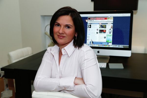 Google Russia CEO Yulia Solovyova - Sputnik International