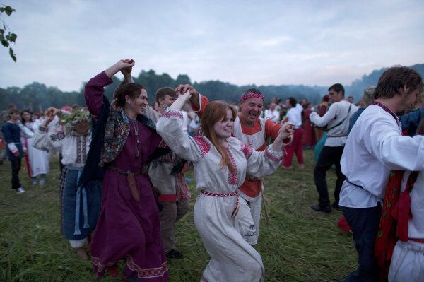 Ivan Kupala Day Celebrated in the Kaluga Region - Sputnik International