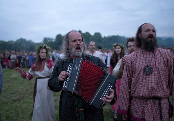 Ivan Kupala Day Celebrated in the Kaluga Region - Sputnik International