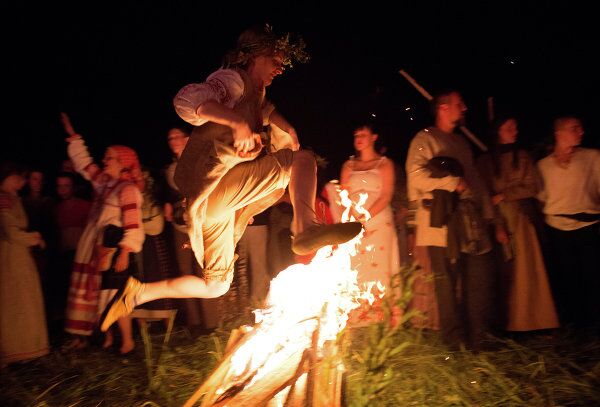Ivan Kupala Day Celebrated in the Kaluga Region - Sputnik International