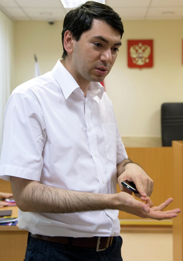 Golos deputy executive director Grigory Melkonyants - Sputnik International