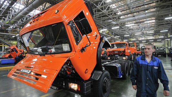 KAMAZ truck factory - Sputnik International