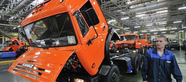 KAMAZ truck factory - Sputnik International