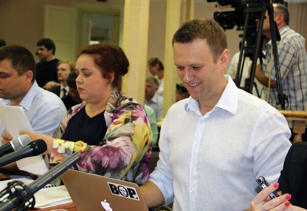 Anti-corruption campaigner Alexei Navalny - Sputnik International