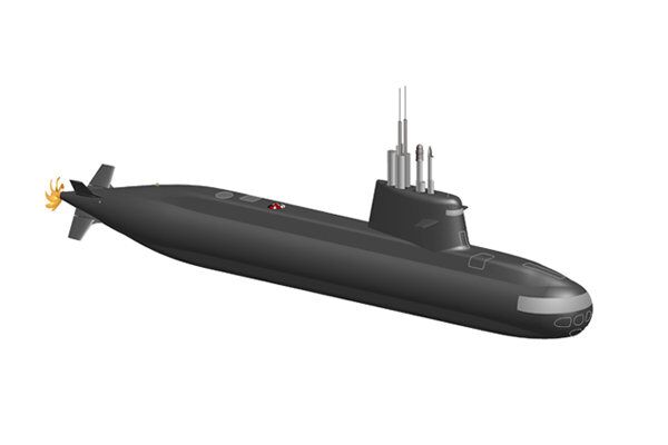 S-1000 diesel submarine project - Sputnik International