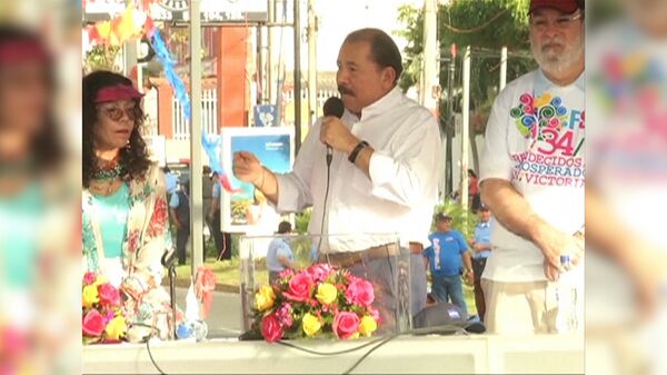 Nicaraguan President Daniel Ortega - Sputnik International