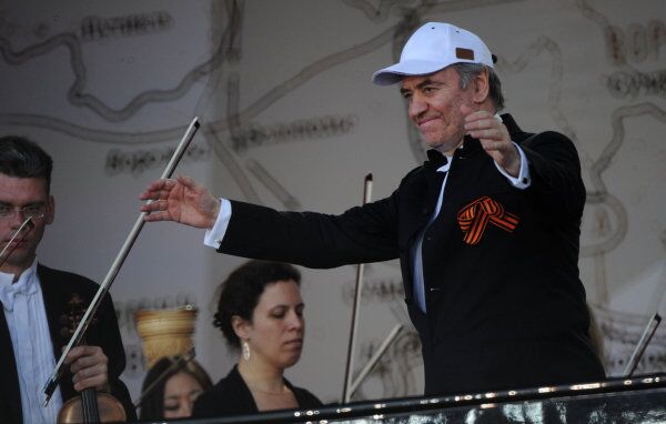 Conductor Valery Gergiev, photographed in Moscow in 2013 - Sputnik International