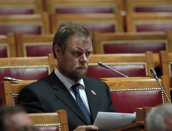 Dmitry Ananiev is one of the wealthy Russian senators whose resignations were approved this week. - Sputnik International