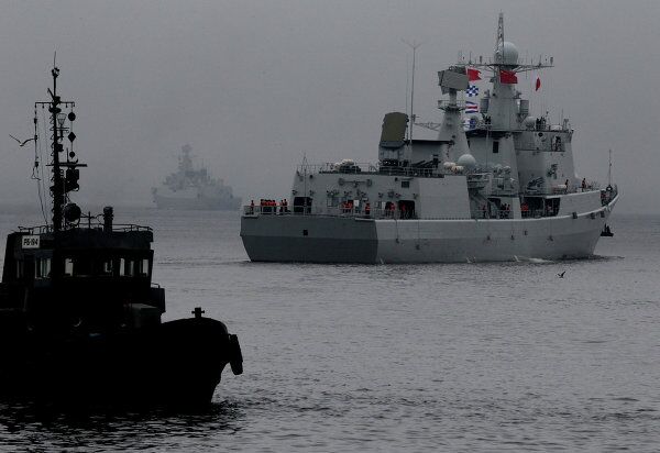 Joint Russia-China Naval Drills - Sputnik International