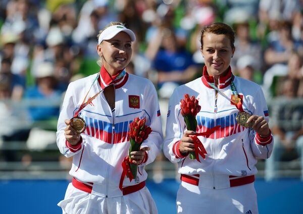 Elena Vesnina and Anastasia Pavlyuchenkova - Sputnik International