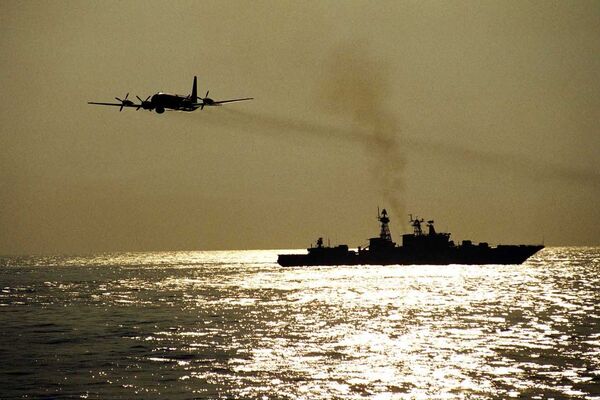 Russian Pacific Fleet on Exercise - Sputnik International