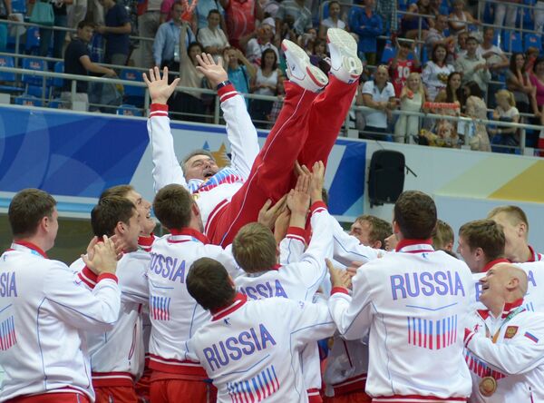 Russian men's volleyball team - Sputnik International