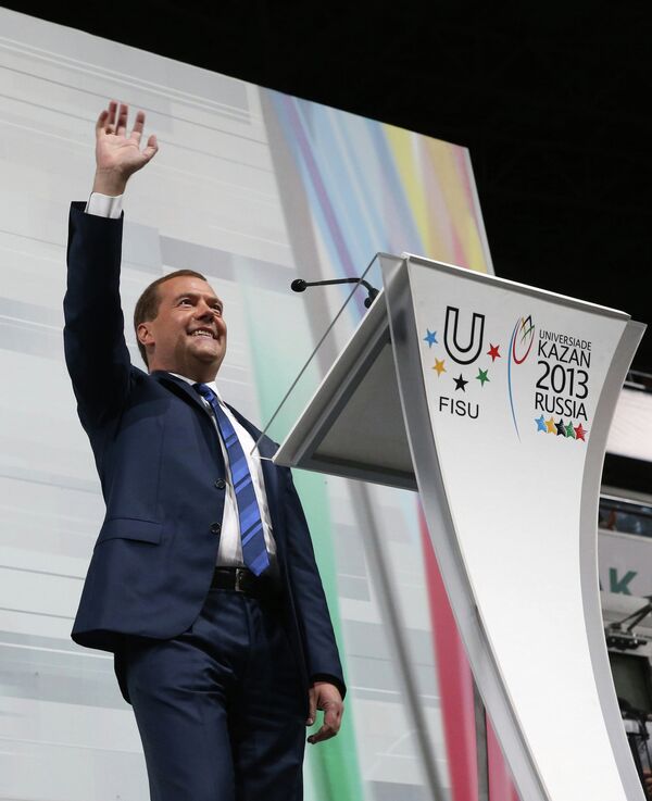 Sochi is going to be a harder test still, Medvedev told a packed Kazan Arena. - Sputnik International