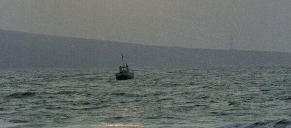 Судно в Азовском море. Архив Судно в Азовском море. Архив - Sputnik International