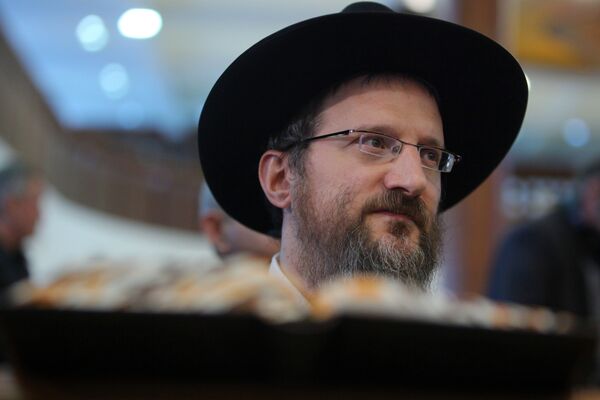 Chief rabbi Berl Lazar - Sputnik International