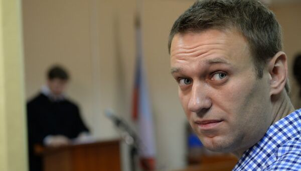 Opposition activist and former Moscow mayoral candidate Alexei Navalny in court in Kirov, Russia, Thursday - Sputnik International