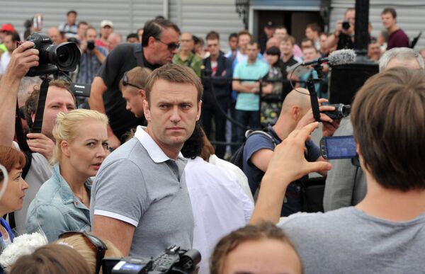 Russian opposition leader Alexei Navalny Navalny Returns to Moscow - Sputnik International