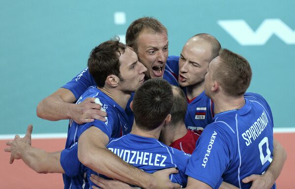 Russia Defeats Brazil in World League Volleyball Final - Sputnik International