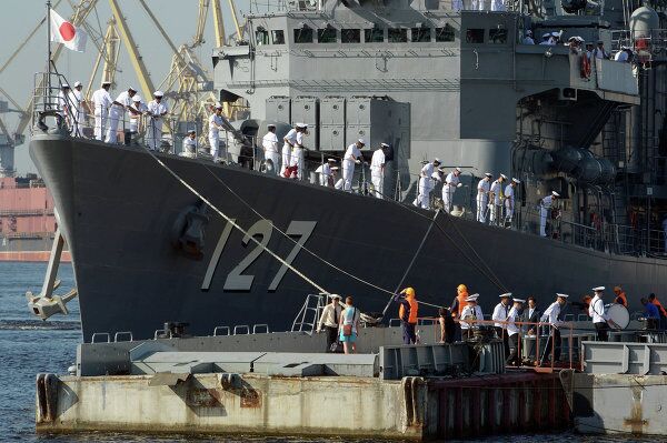 Japan Sends Destroyers to St. Petersburg - Sputnik International