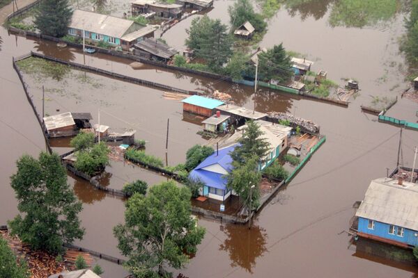 Flood in Amur Region - Sputnik International
