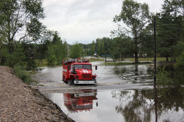 Floods Ravage Russia’s Far East - Sputnik International