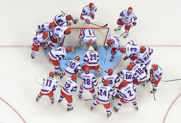 Russia men's national under-18 ice hockey team - Sputnik International