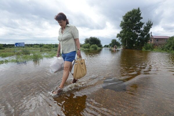 Life in Russia’s Flood-Hit Amur Region - Sputnik International