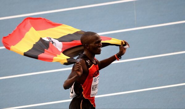 Uganda's Kiprotich Wins Marathon Gold at Moscow Worlds - Sputnik International