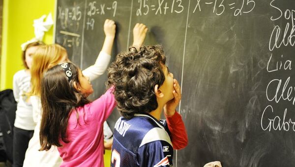 The Russian School of Math teaches algebra starting in 1st grade. - Sputnik International