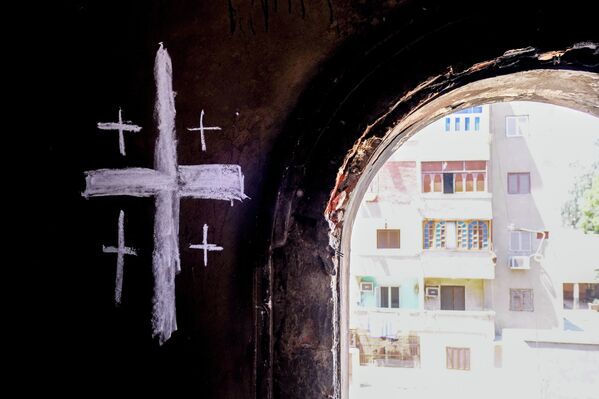 The Burning of Christian Churches in Egypt - Sputnik International
