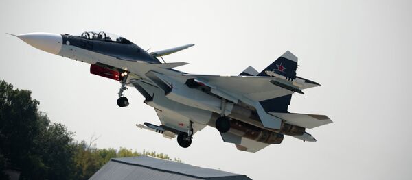 Su-30SM is a supermaneuverable multirole fighter Su-30SM is a supermaneuverable multirole fighter - Sputnik International