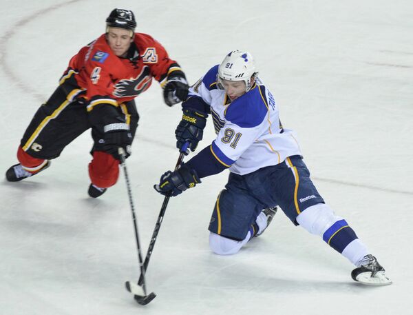 Hockey: Blues' Tarasenko Calls Rookie Season 'Average' - Sputnik International