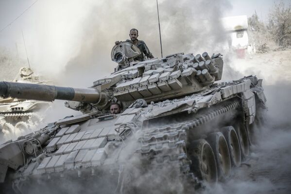 Syrian Soldiers Prepare for Western Strike - Sputnik International
