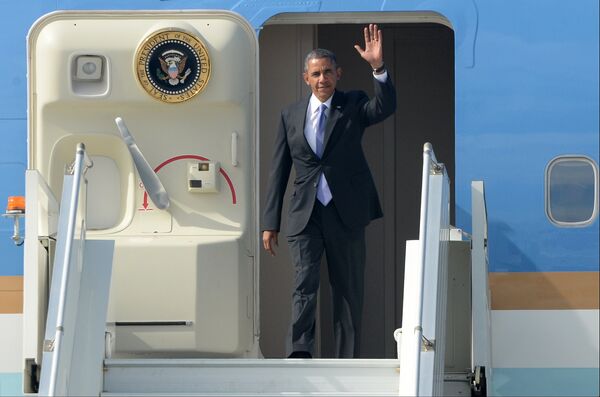 Obama Arrives in St. Petersburg for G20 Summit - Sputnik International