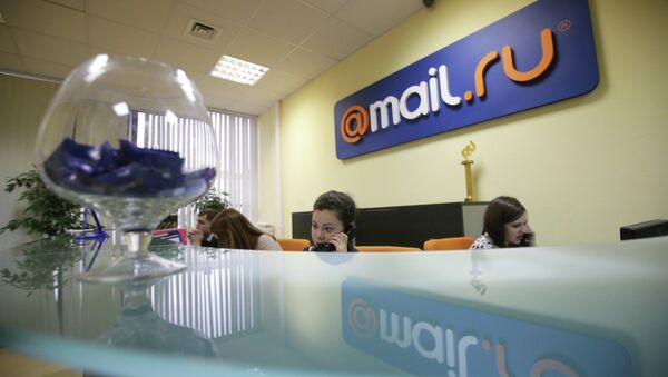 Сотрудники компании Mail.ru в офисе на Ленинградском проспекте - Sputnik International