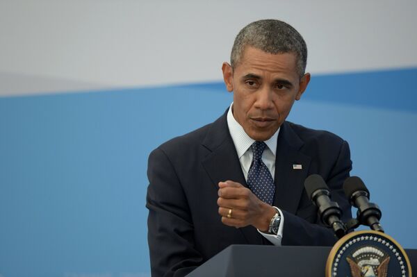 Barack Obama at the G20 Summit in St. Petersburg - Sputnik International