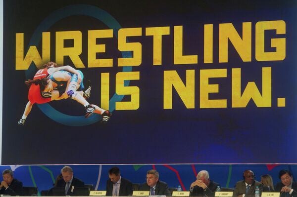 Wrestling Reinstated as Olympic Sport - Sputnik International
