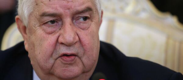 Syrian Foreign Minister Walid Muallem - Sputnik International