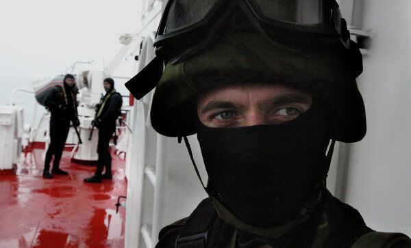 Russian Border Guards Exercise near Vladivostok - Sputnik International