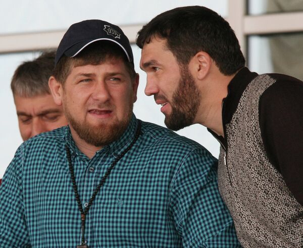 Magomed Daudov (right) - Sputnik International