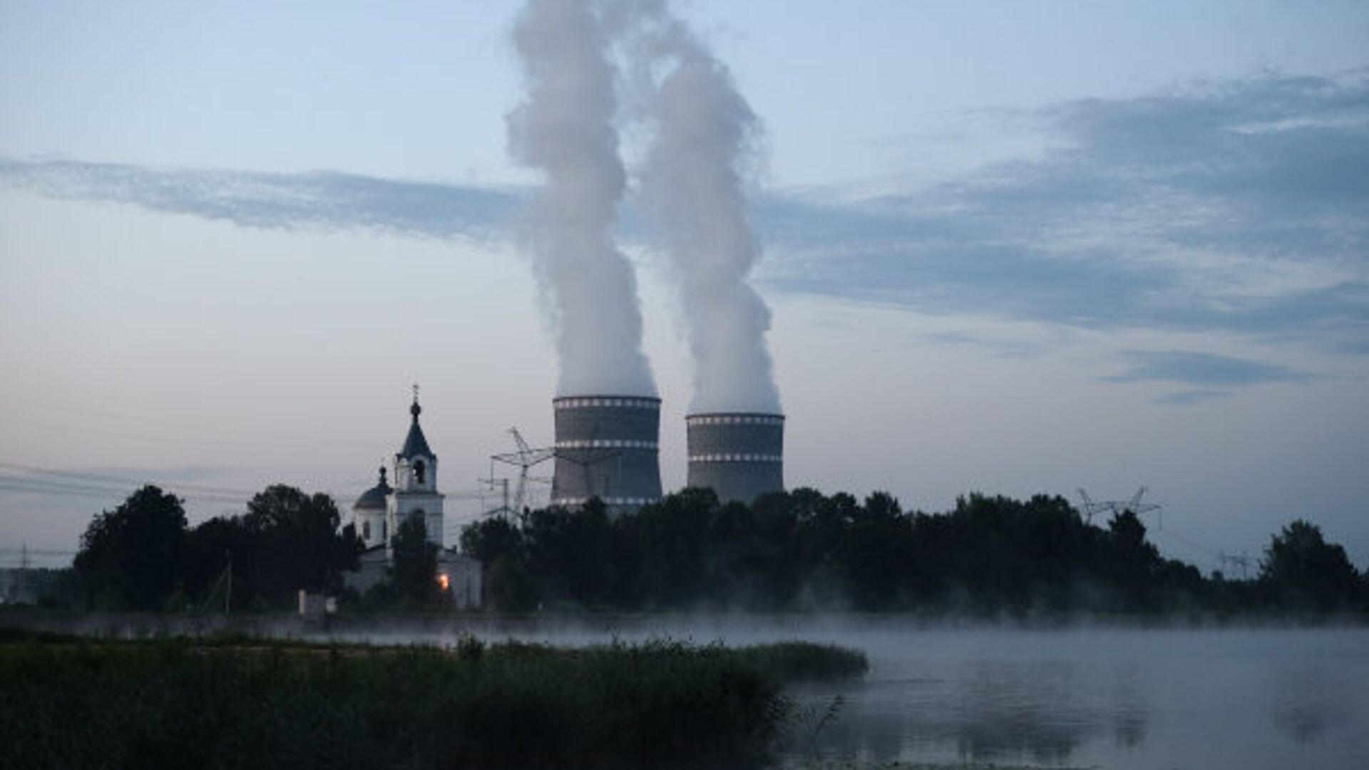 The Kalininskaya Nuclear Power Plant, located near the town of Udomlya in Russia - Sputnik International, 1920, 11.10.2021