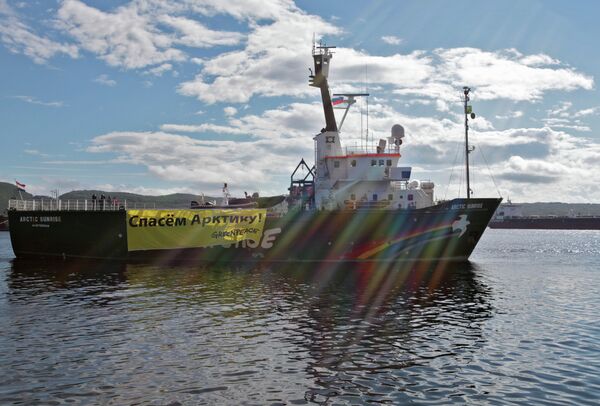 Greenpeace ship Arctic Sunrise - Sputnik International
