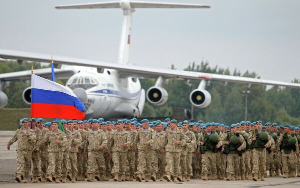 Russian military at Zapad-2013 joint military drills - Sputnik International