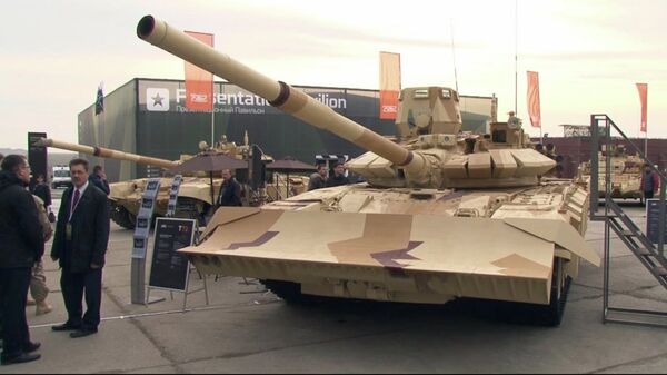 Unique Fighting Vehicles Displayed at Russia Arms Expo-2013 - Sputnik International