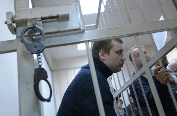 Mikhail Kosenko during his trial - Sputnik International