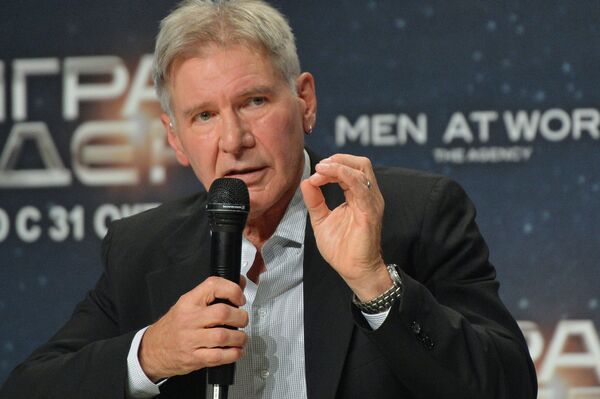 Harrison Ford Presents New Film in Moscow - Sputnik International