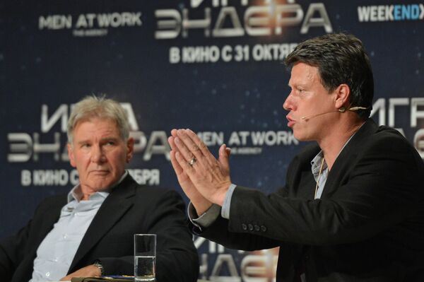 Harrison Ford Presents New Film in Moscow - Sputnik International