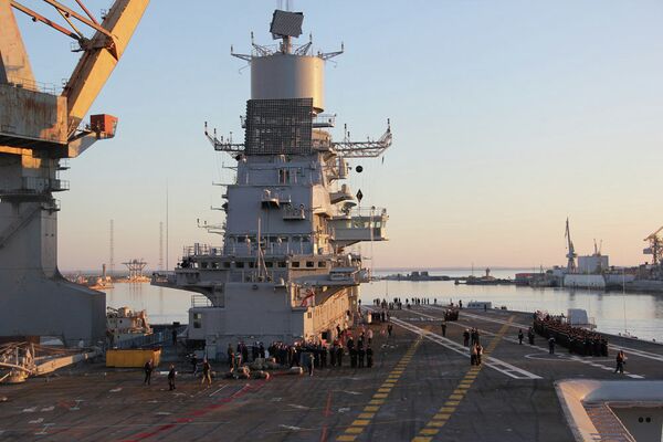 The aircraft carrier Vikramaditya - Sputnik International