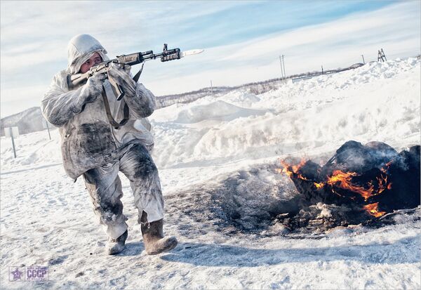Russian Tactical Drills in Arctic (Archive) - Sputnik International