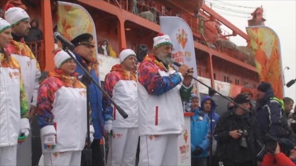 Olympic Torch Sets Off for Arctic - Sputnik International